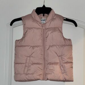 Old Navy Blush Pink Water-Resistant Vest Toddler Girl